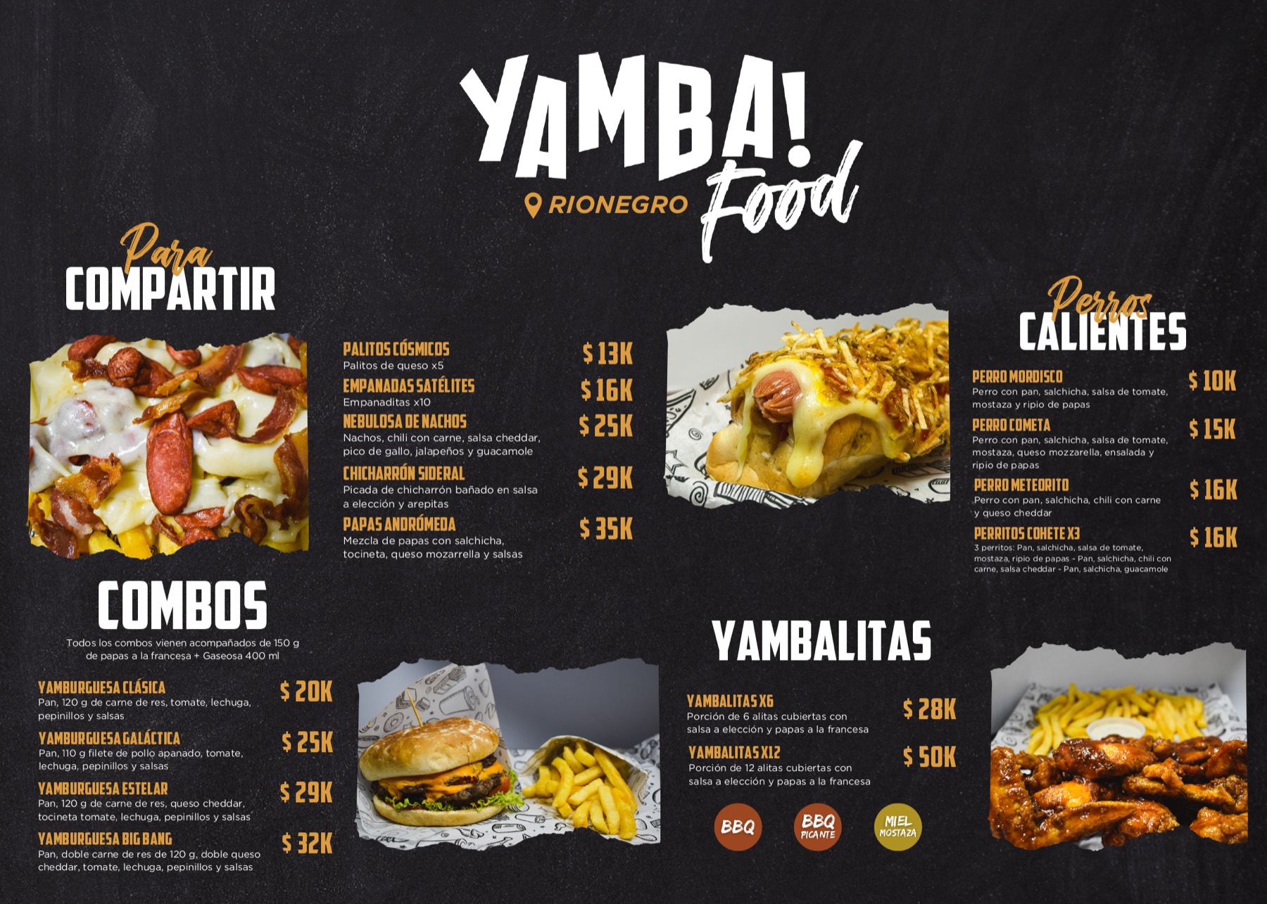 YambaFood, comida del parque