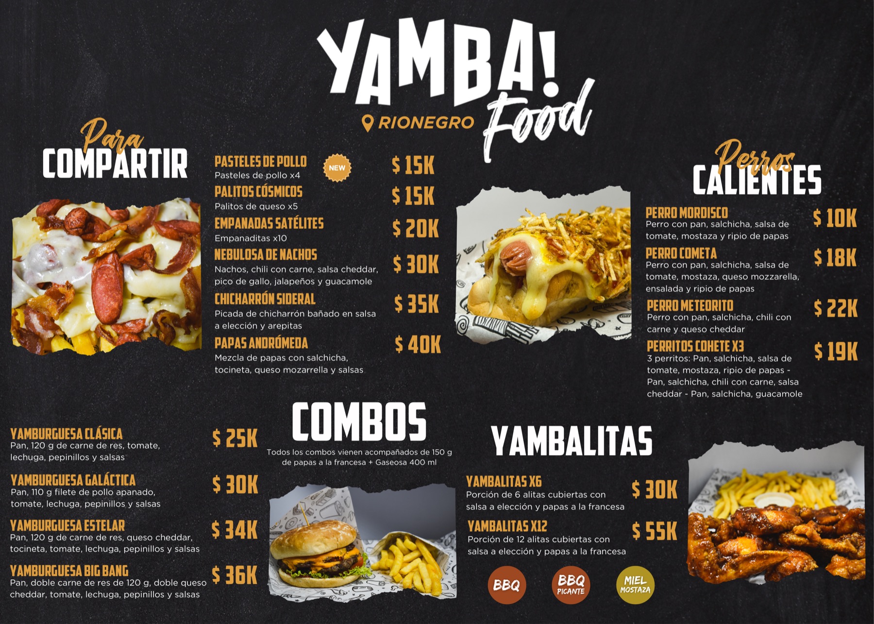 YambaFood, comida del parque